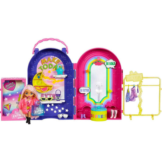 Barbie Extra Minis Playset Boutique with Doll