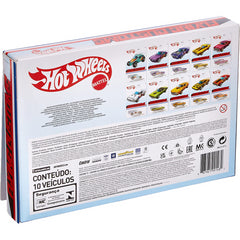 Hot Wheels Flying Customs Hot Wheels 10-Pack 1:64 Throwback Vehicles