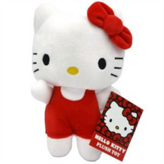 Hello Kitty Red Plush Soft Toy