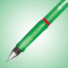 Rotring Visuclick Mechanical Pencil 0.7 mm 2B Lead - Lively Pink Green & Blue