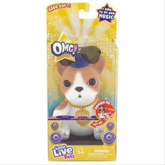 Little Live Pets OMG Pets Soft Squishy Cuddly Toy - Hip Hop Puppy