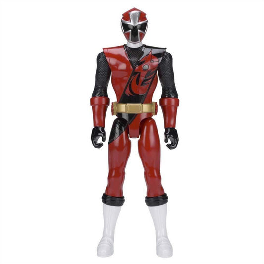 Power Rangers 43621 Ninja Steel 12 inch Red Ranger Figure Toy - Maqio