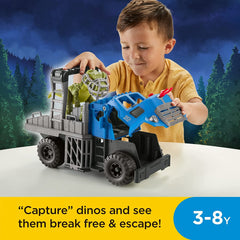 Imaginext Jurassic World Dino Riot Truck Hauler Dominion