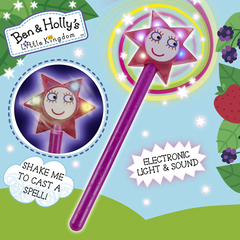 Ben & Holly Sparkle & Spell Wand With Sounds & Speech