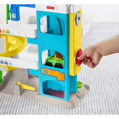 Fisher-Price Little People Toddler Playset & Spiral Race Track
