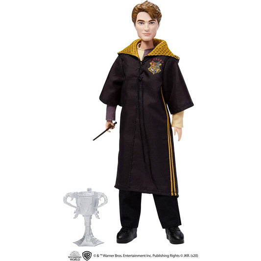 Harry Potter Cedric Diggory Doll with Triwizard Cup and Wand Accessory