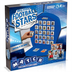 Top Trumps World Football Stars Match Board Game - Blue