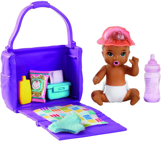 Barbie Skipper Babysitters Inc Doll and Nappy Diaper Bag