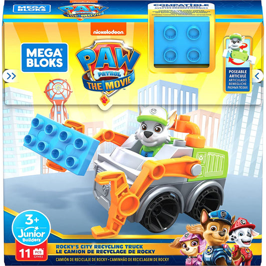 Mega Bloks Paw Patrol Rocky's City Recycling Truck - Maqio