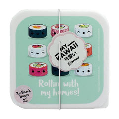 Paladone Sushi Set Of 3 Snack Boxes - Maqio