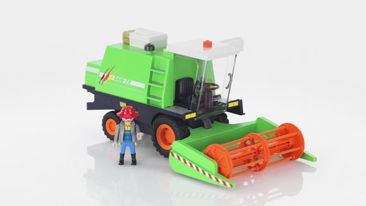 Playmobil Countryside Farmer Combine Harvester 9532