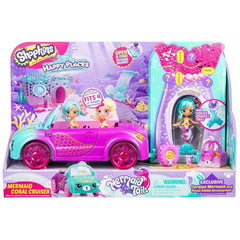 Shopkins Mermaid Coral Cruiser & Doll - Maqio