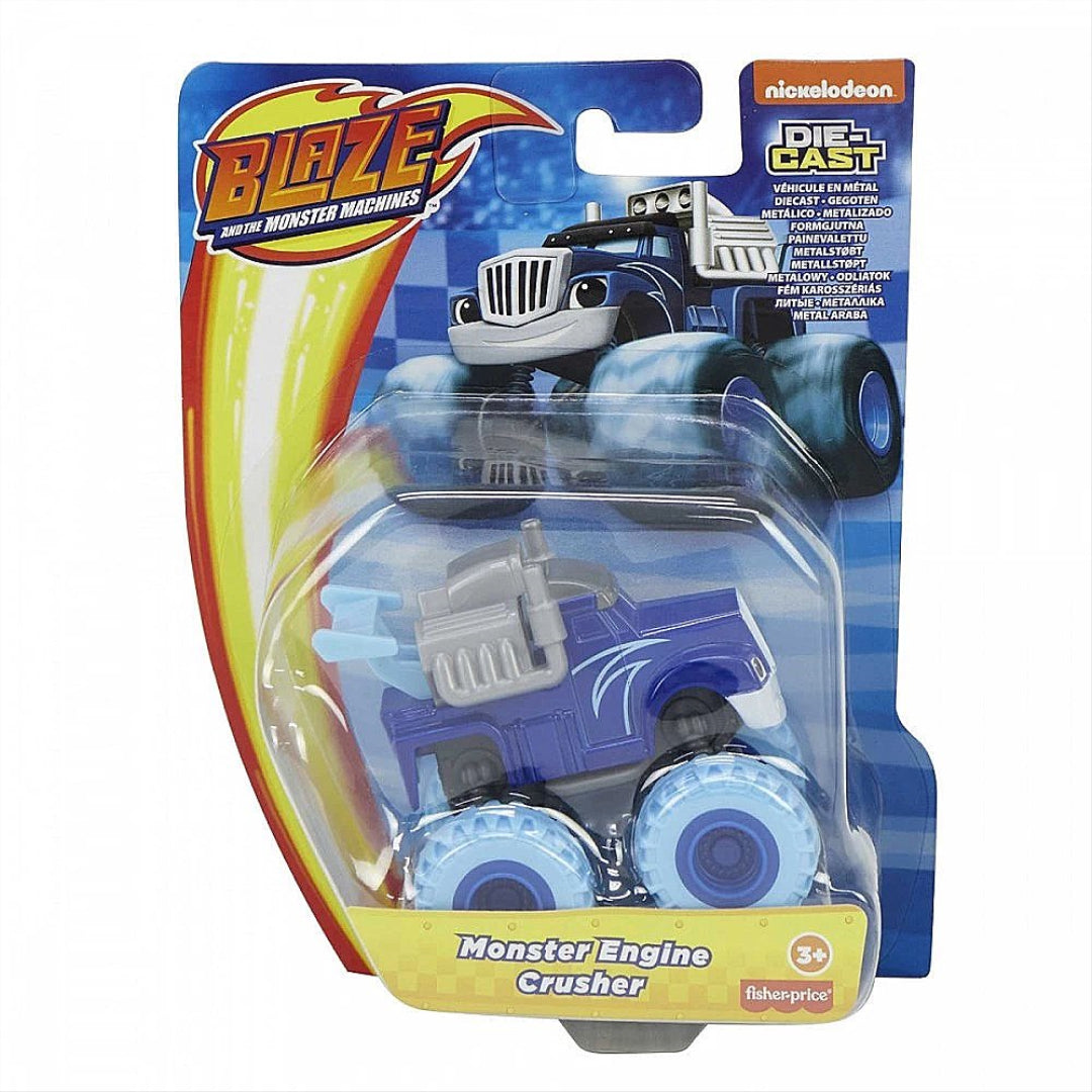 Fisher-Price Blaze and the Monster Machines Monster Engine Crusher Diecast Diecast - Maqio