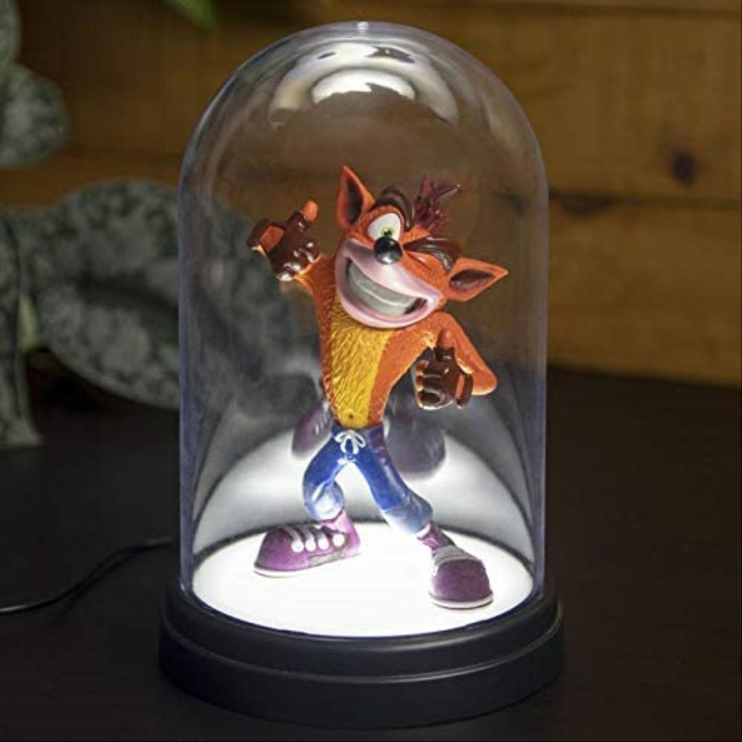 Crash Bandicoot Bell Jar Light - Maqio