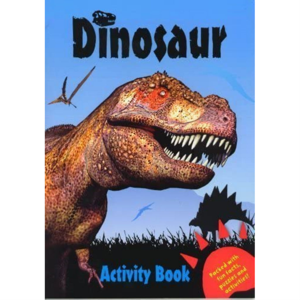 Dinosaur Activity Book - Blue - Maqio