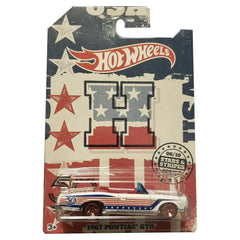 Hot Wheels Stars & Stripes Set of 10 Vehicles - 50th Anniversary - Maqio