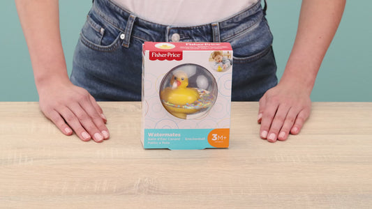 Fisher-Price Watermates Duck Ball New-Born Yellow Bath Toy