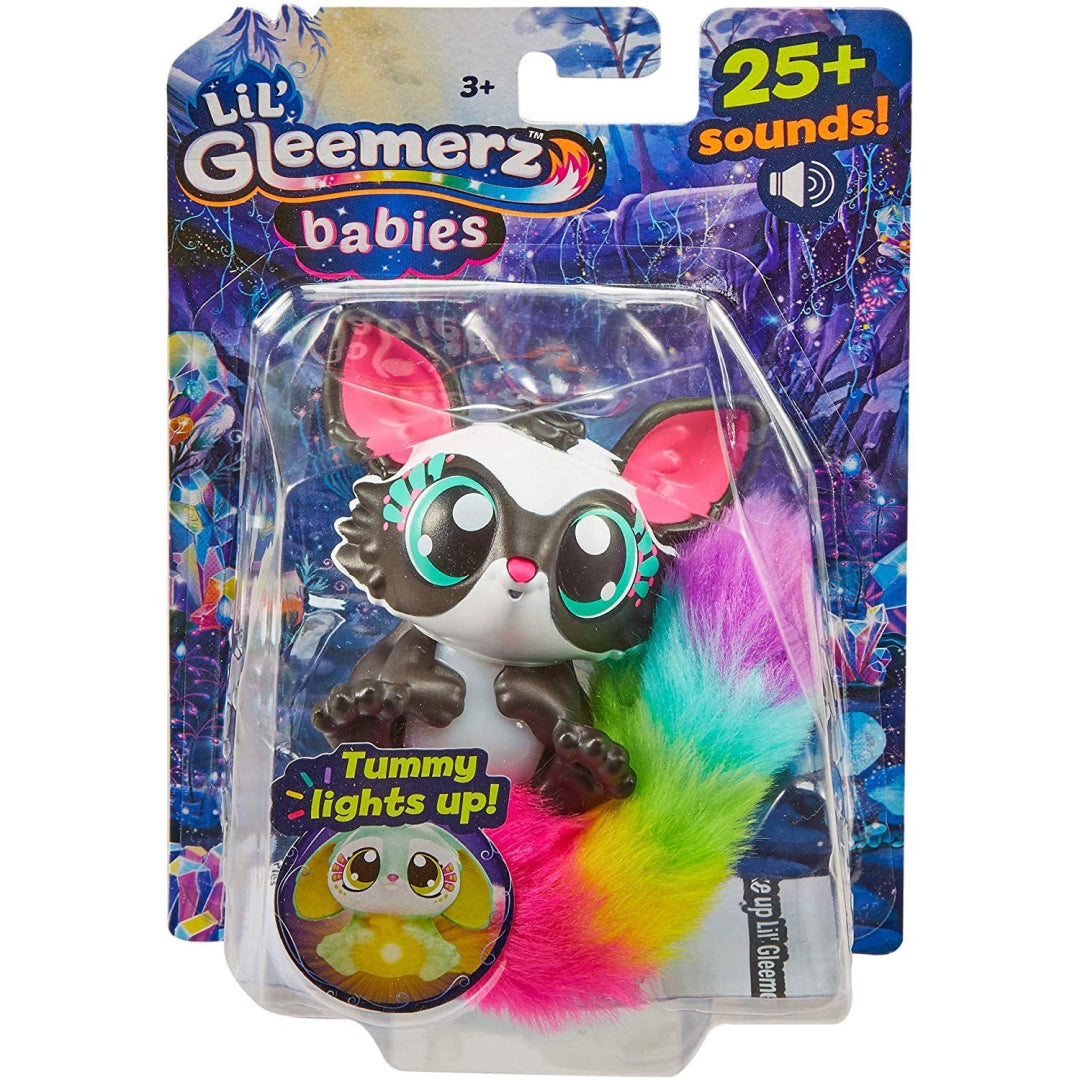 Lil Gleemerz Babies Black & White Electronic Pet Figure GHV39 - Maqio