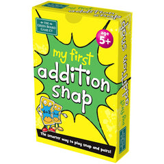 Green Board Education My First Addition Snap & Pairs Games