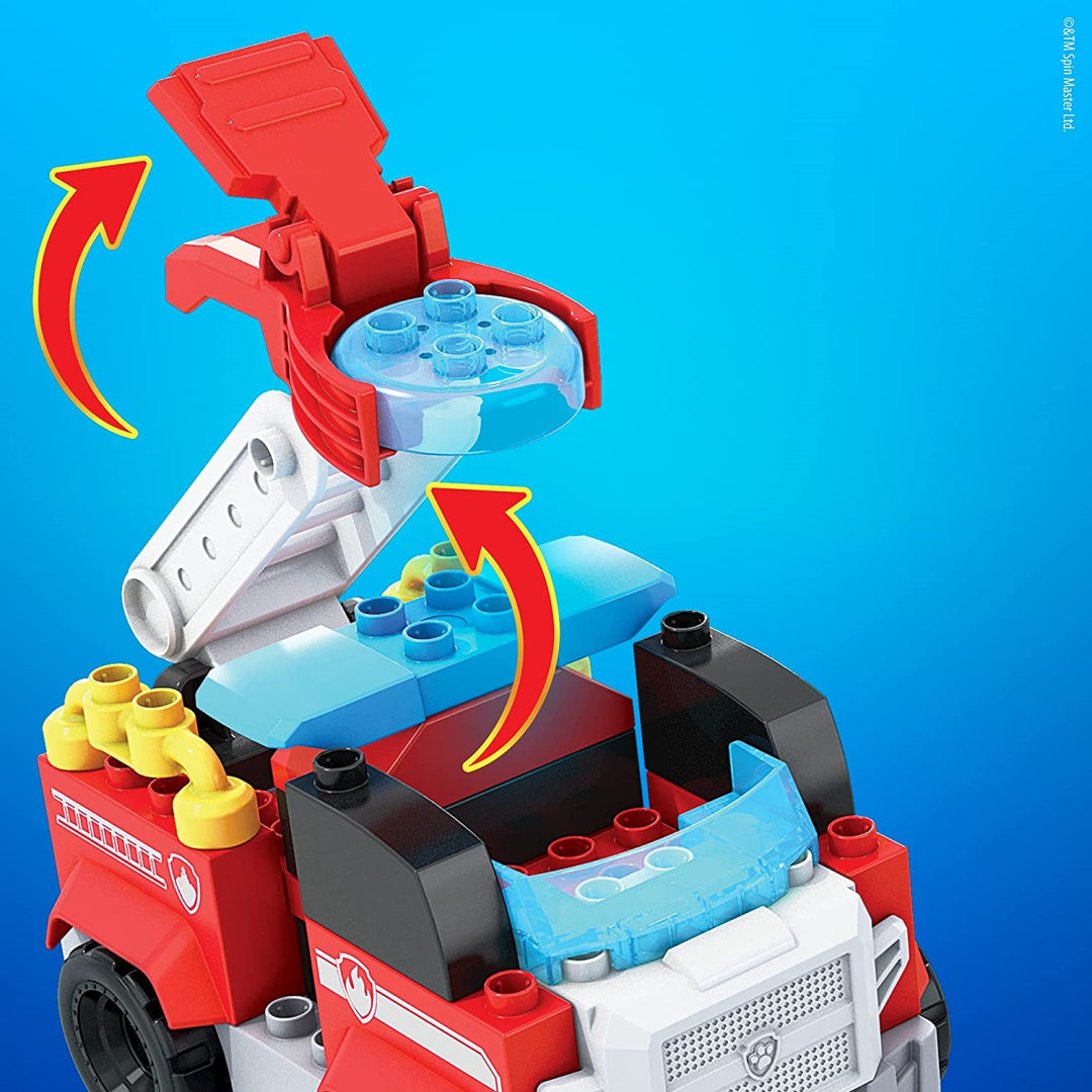 Mega Bloks Paw Patrol the Movie Marshall's City Fire Rescue - Maqio