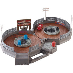 Disney Pixar Cars Mini Racers Crank & Crash Derby Playset