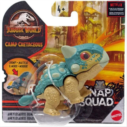 Jurassic World Snap Squad Camp Cretaceous - Ankylosaurus - Maqio
