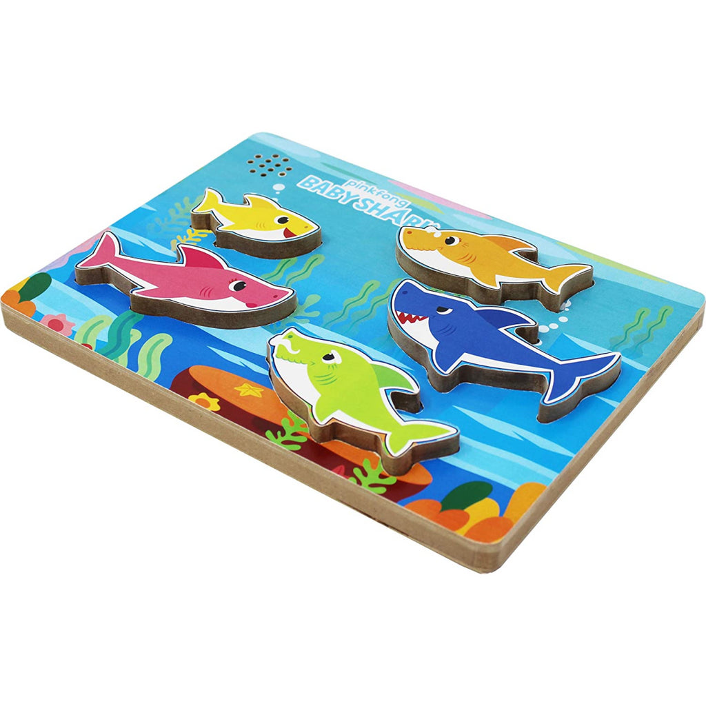 Pinkfong Baby Shark Wooden Sound Puzzle - Maqio