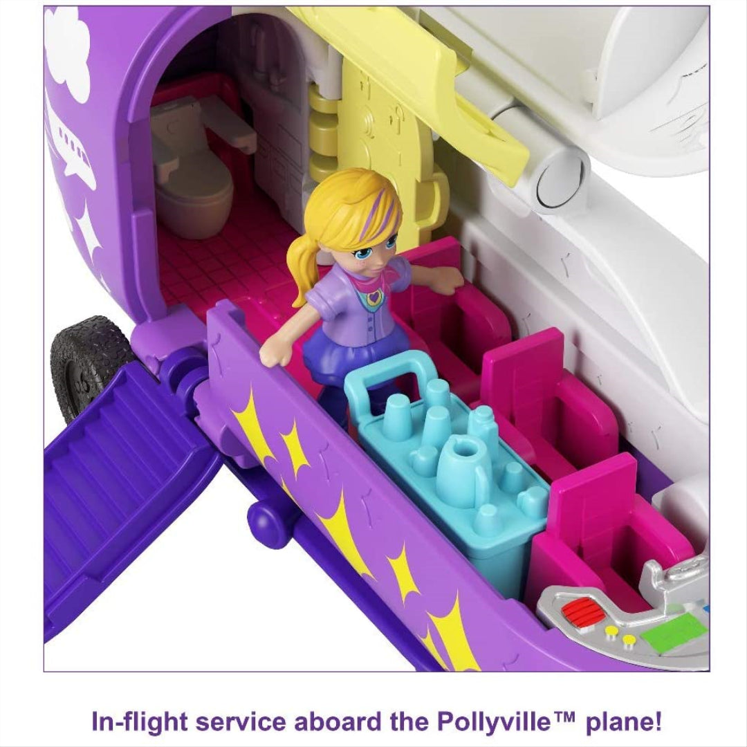 Polly Pocket Pollyville Mini Airplane - Maqio