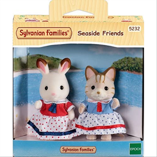 SYLVANIAN FAMILIES-Le château et Crème Le bébé Lapin Chocolat Mini-Univers,  Multicolore & Triple Bunk Beds Families Lits Superposés à 3 Couchettes