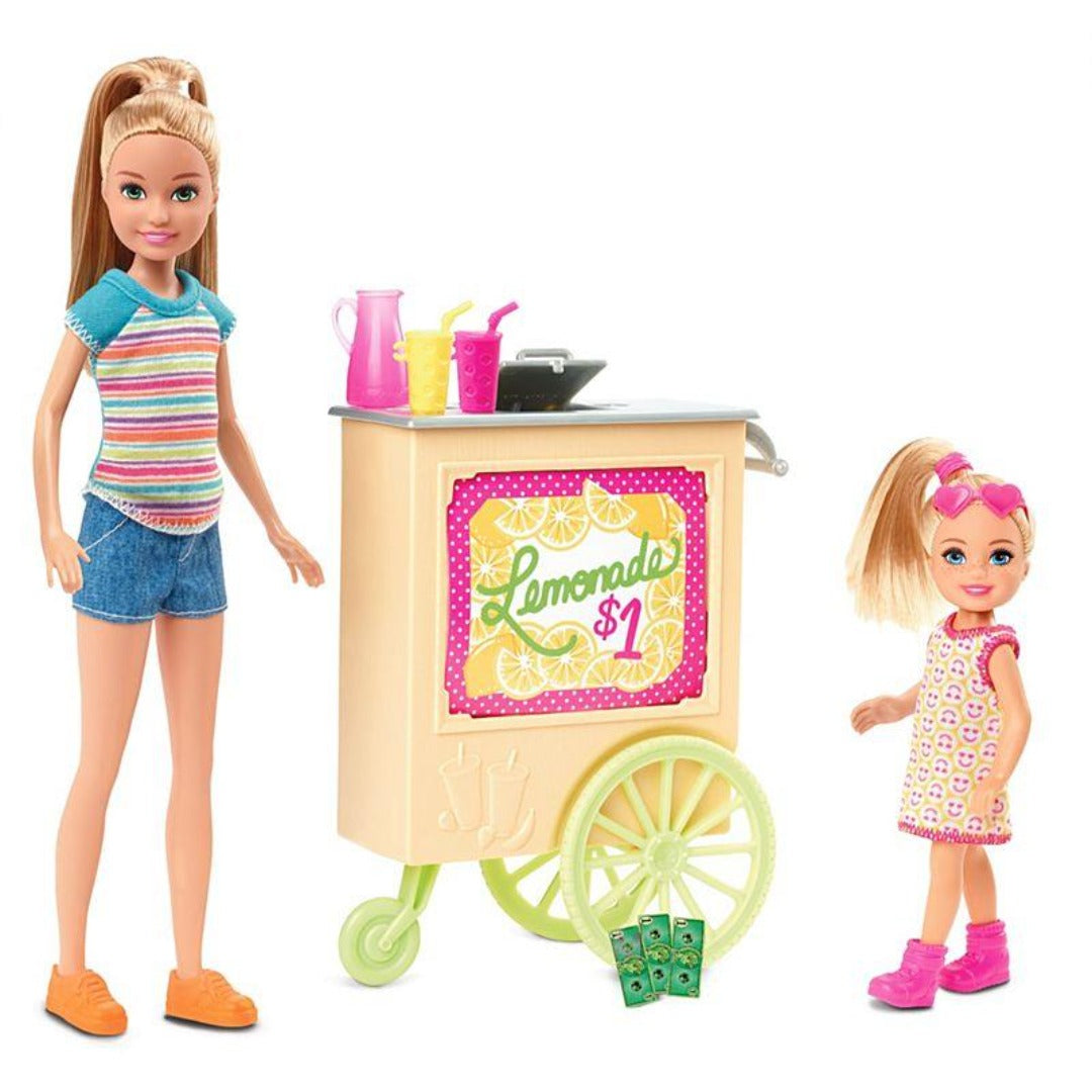 Barbie Team Stacie Lemonade Stand Playset GHT07 - Maqio