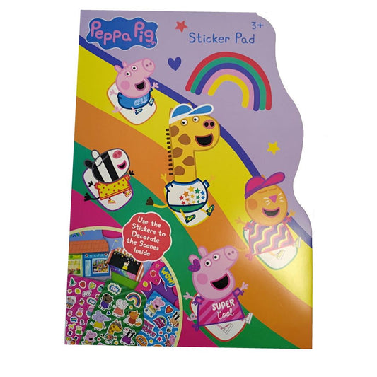 Peppa Pig Shaped Sticker Pad [PESTP/4] - Maqio