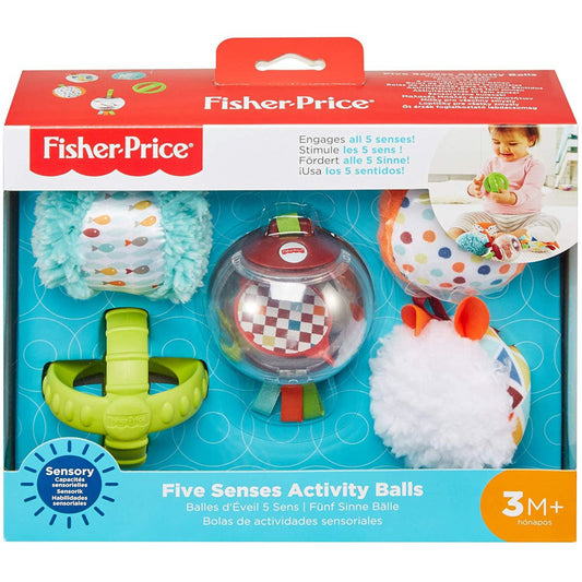 Fisher Price Preschool - Five Senses Activity Sensory Balls - Maqio