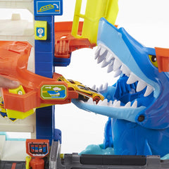 Hot Wheels City Attacking Shark Escape Playset