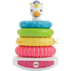 Fisher-Price Unicorn Rock a Stack Pyramid Baby Toy