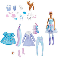 Barbie Colour Reveal Advent Calendar Colour Reveal Doll & 25 Surprises