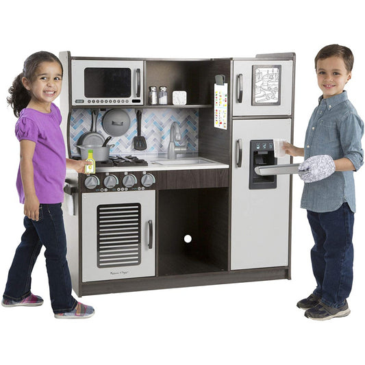 Melissa & Doug Chef's Kitchen Wooden Large Playset Play Area