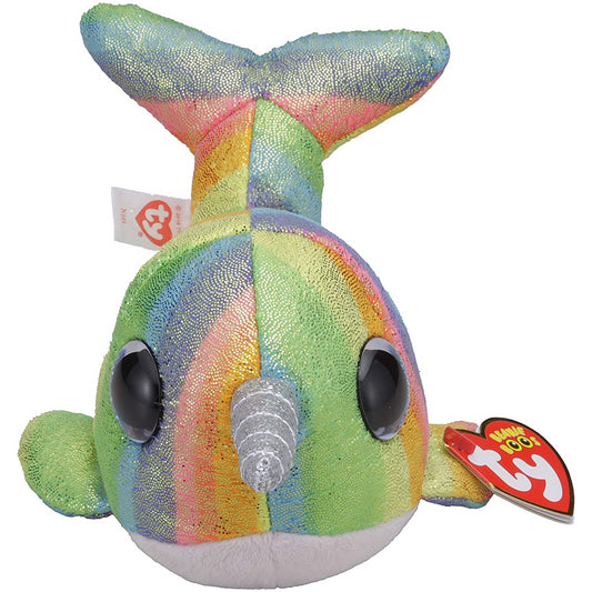 Ty Toys Beanie Babies Boos Nori Narwhal 15cm - Maqio