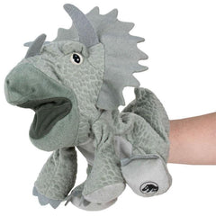 Jurassic World Hand Puppet Grey Triceratops 25cm - Maqio