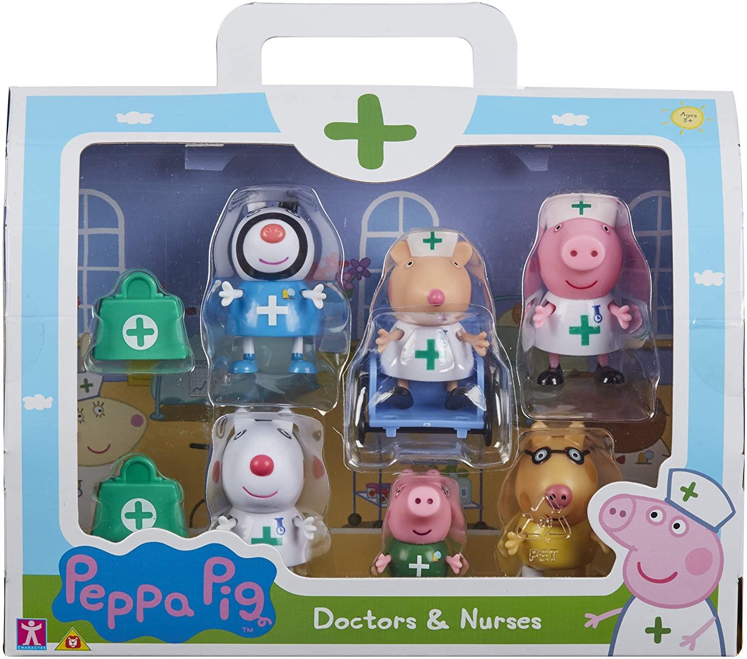 Peppa Pig Doctors and Nurses Figure Pack - Maqio