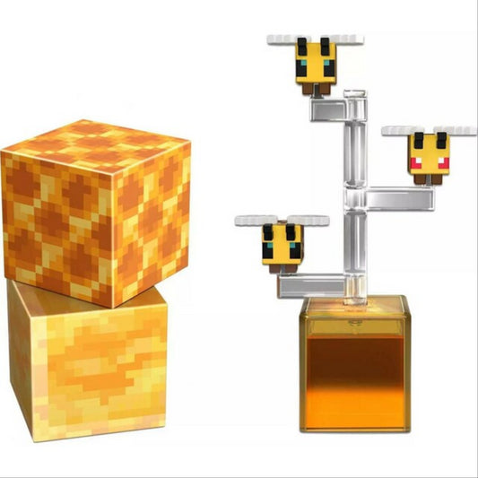 Minecraft Craft-A-Block Figure - Bees - Maqio