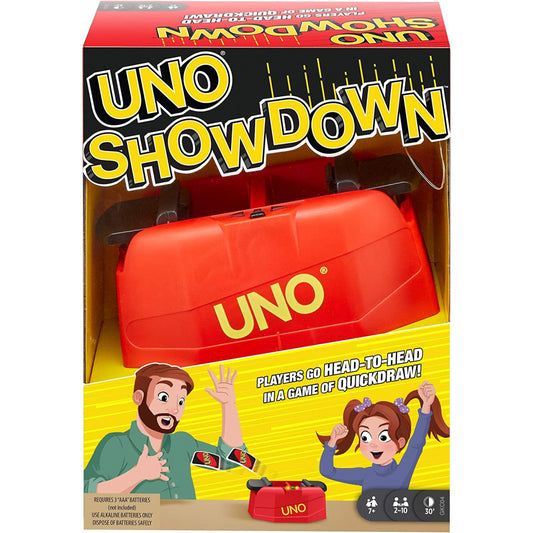 UNO Showdown Quick Draw Family Card Game with 112 Cards & UNO Showdown