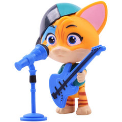 44 Cats Lampo & Guitar 7cm 3" Tall Figure - Maqio