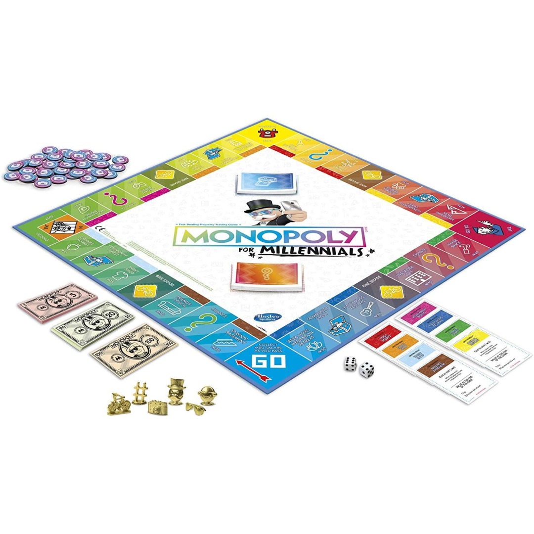 Hasbro Gaming Monopoly for Millennials Board Game E4989 - Maqio