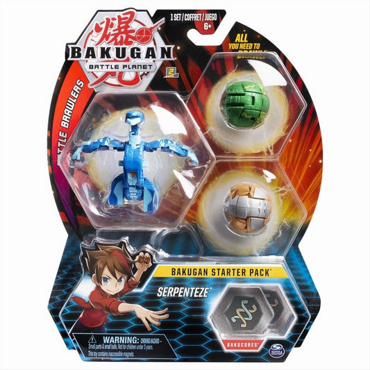 Bakugan Battle Brawlers Serpenteze Starter Pack - Maqio