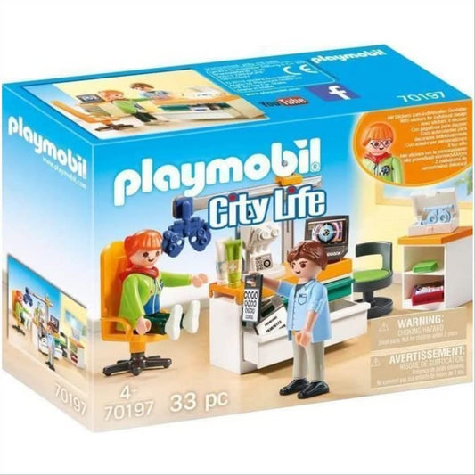 Playmobil 70197 City Life Hospital Optician Playset