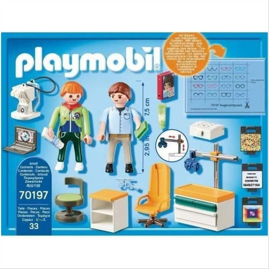 Playmobil 70197 City Life Hospital Optician Playset