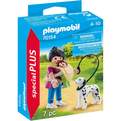 Playmobil Special Plus Toy Figure Playset Colourful Mum Baby & Pet 7pc 70154