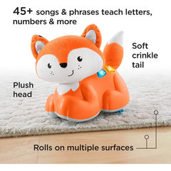 Fisher-Price Sit-to-Crawl Learning Fox New Interactive Infant Toy
