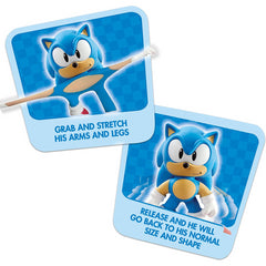Stretch Sonic The Hedgehog Classic Stretchy Figure