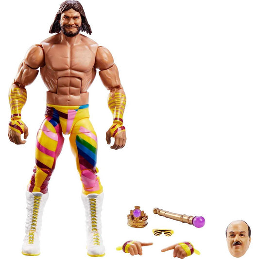 WWE Elite Collection Wrestlemania Build-a-Figure "Macho King" Randy Savage and Gene Okerlund Figure